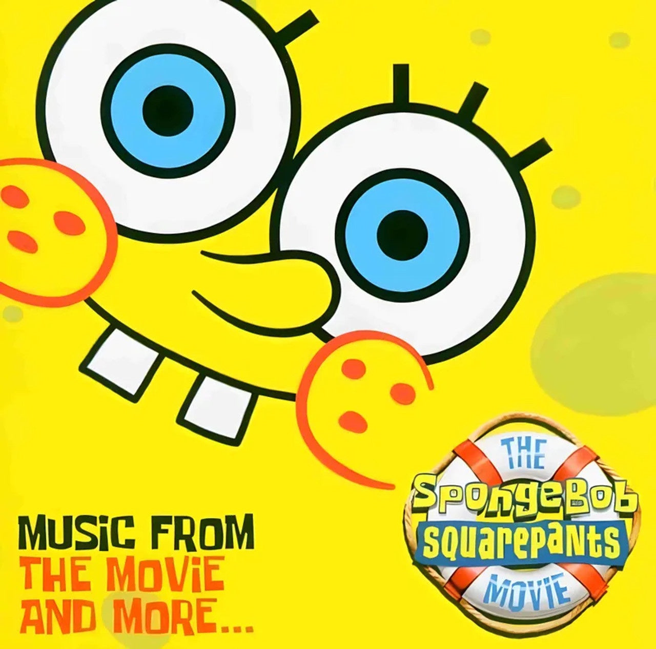 RSD-Various Artists--The SpongeBob SquarePants Movie-1LP LTD Pink & White Splatter.