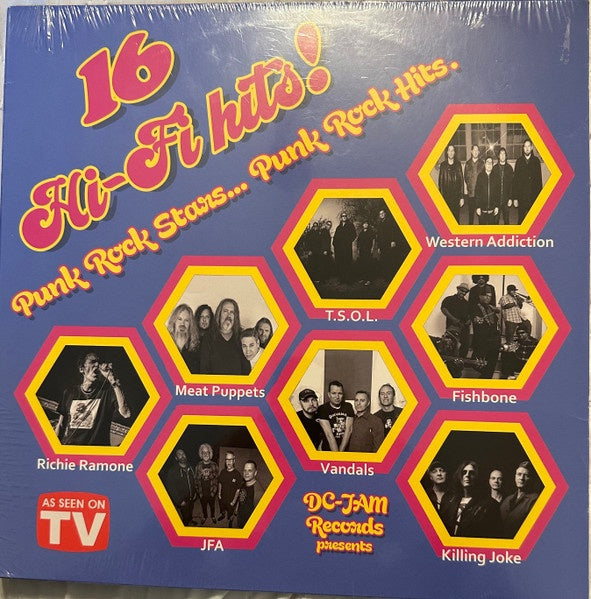 16 Hi-Fi Hits! Punk Rock Stars… Punk Rock Hits. – Hideous Records